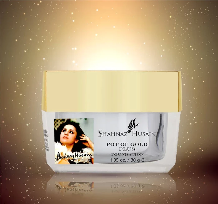 Shahnaz Husain Pot Of Gold Plus Foundation, 30 g-3.webp